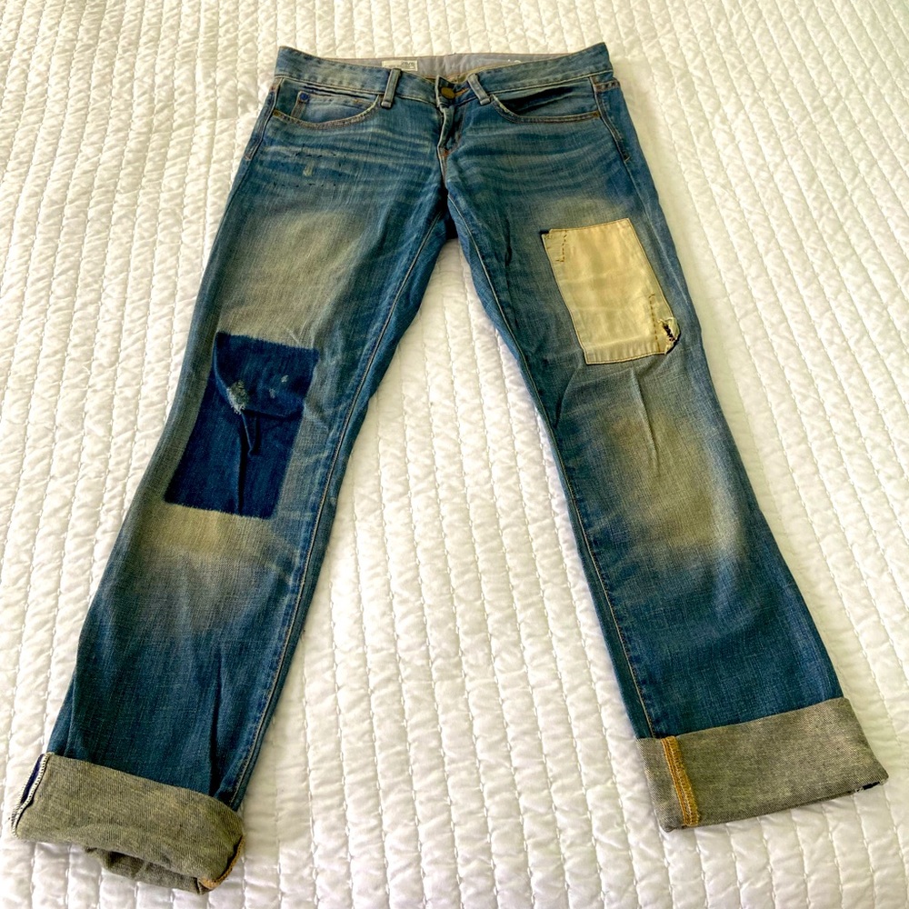 Gap patchwork denim